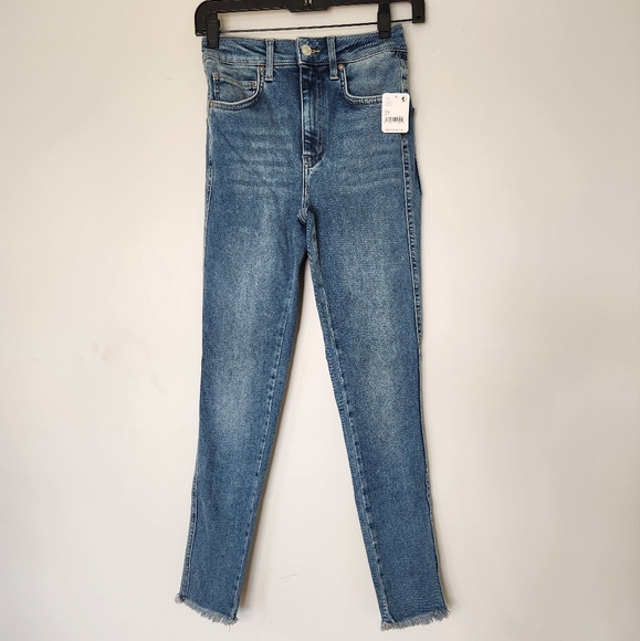 NWT Free People Raw High Rise Jegging Sierra Sz 27 - Picture 7 of 14